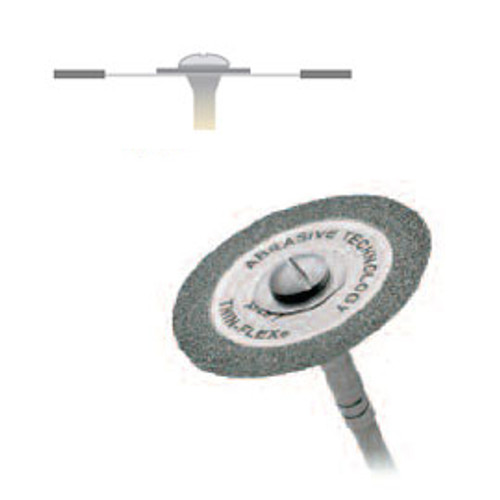 Thin-Flex X927-7 (0.15mm, 45 micron) Double-Sided Diamond Disc, Outside