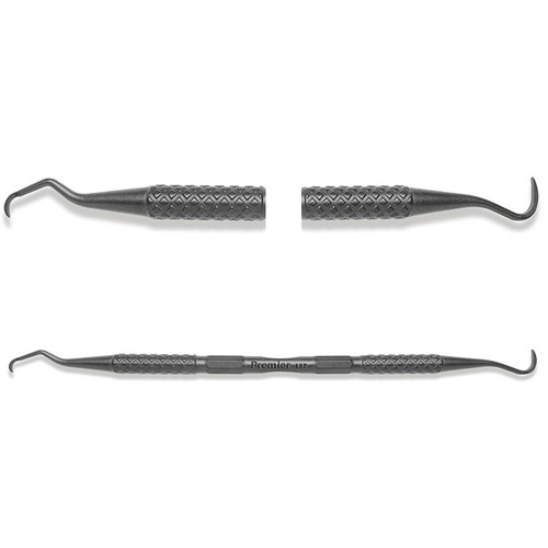 Premier 137 Anterior Implant Scaler 5/Pk. Made from fiber-reinforced graphite