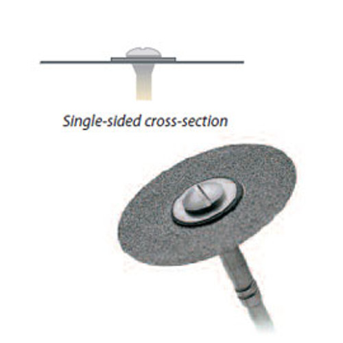 Thin-Flex X928-7 (0.24mm, 60 micron) Single-Sided Diamond Disc, Outside