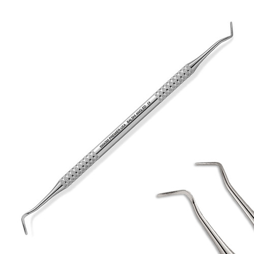 Premier Balshi Packer Angled - Smooth Cord Packing Instrument with Tactile