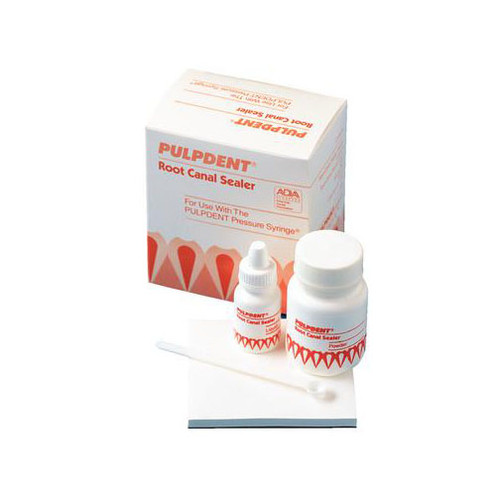 Pulpdent Root Canal Sealer, Complete Package: 15 Gm. Powder, 7.5 mL Liquid