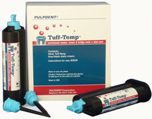 Tuff-Temp A2 Cartridge Kit. Provisional Veener, Crown and Bridge Resin, Dual