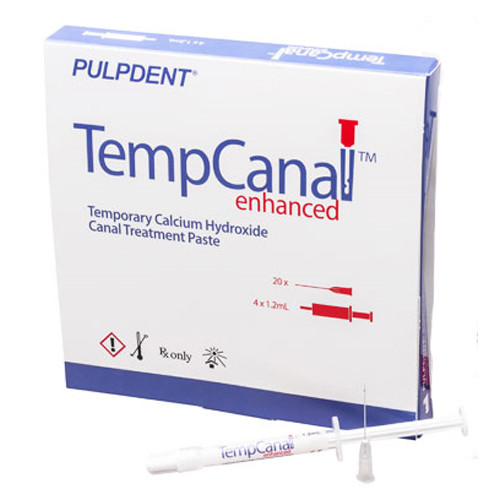 TempCanal Enhanced Calcium Hydroxide canal treatment paste kit, 4 x 1.2mL