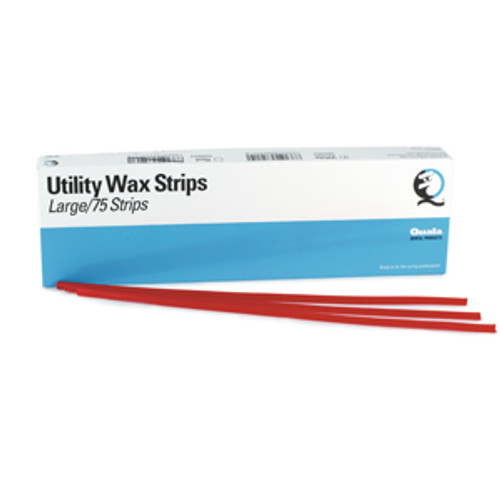 Quala Utility Wax Square Ropes White, box of 55 ropes