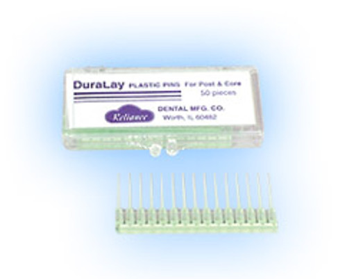 DuraLay Plastic Pins, Box of 50 Pins