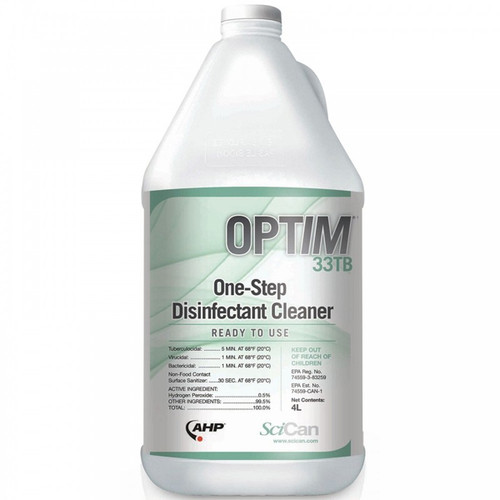 Optim 33 TB Disinfectant Cleaner 1 Gallon Bottle
