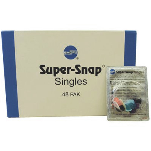 Super-Snap Disk Single Patient Doses - Standard. One box Includes 48 Individual