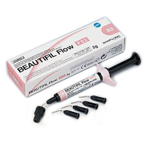 Beautifil Flow FO2 - Low Flow A3 Syringe - Flowable Restorative Material, 1 - 2