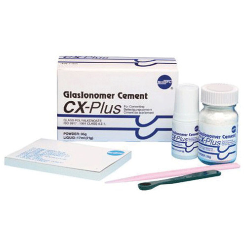 CX Plus Introductory Kit - Glass Ionomer Cement, 35 Gm. Powder, 17 mL Liquid