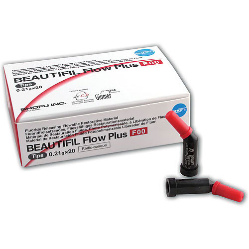 Beautifil Flow Plus F00 Zero Flow - A1O Compules, 20 x 0.21 gram Compule Tips
