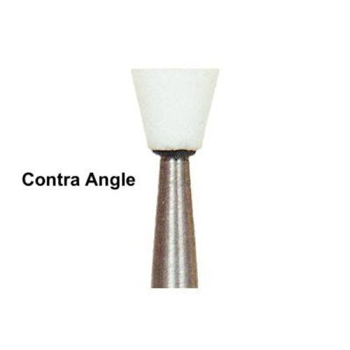 Dura-White IC4 inverted cone CA (contra angle), 12/pk, aluminum oxide finishing