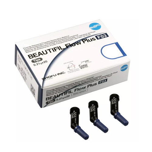 Beautifil Flow Plus F03 Low Flow - A1 Compules, 20 x 0.21 gram Compule Tips