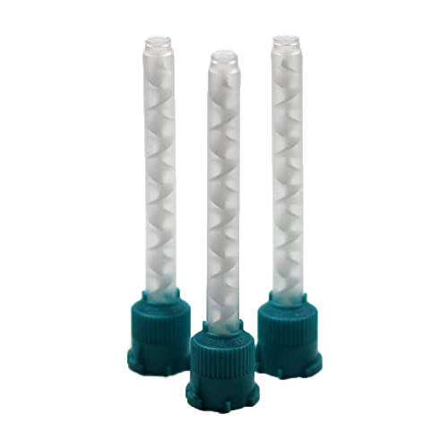 MIXPAC HP Mixing Tips - Large (6.5 mm), Teal 480/Pk. Bulk Package: 10 Bag of 48