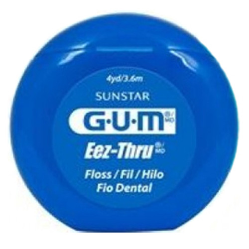GUM Eez-Thru Floss Plain 4 yd 144/Bx. Made from a special PTFE material