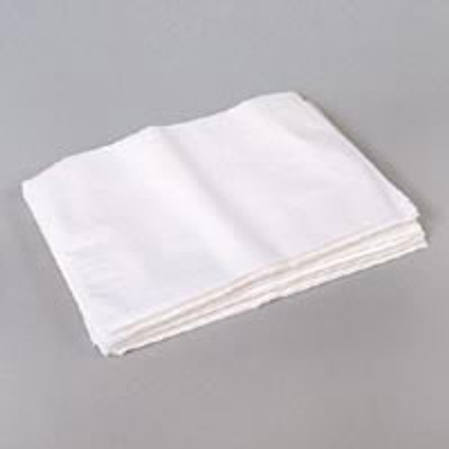 Fabricel 11.50' x 15' White Tissue/Poly Headrest Covers, Box of 500