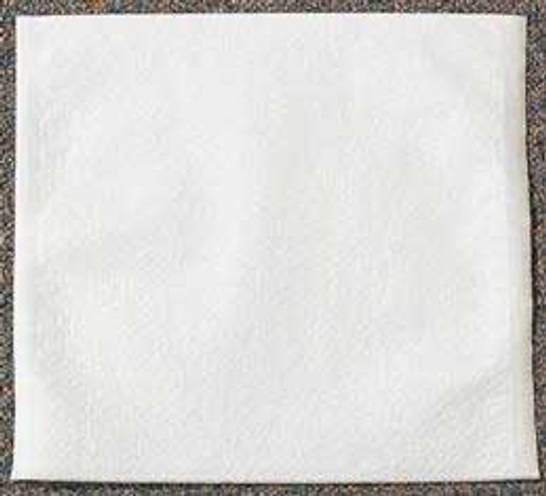 Tidi 10' x 13' White Tissue/Poly Headrest Covers, Box of 500