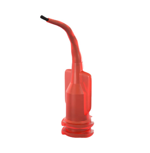 Inspiral Red Brush Tips, 500/Pk. Tight, adjustable brush fibers minimize