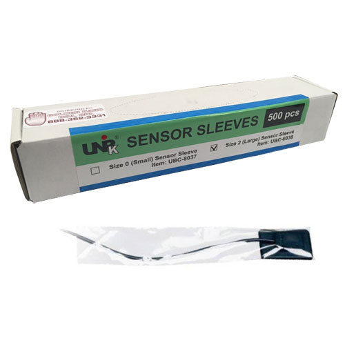 UniPack Digital X-Ray Sensor Sleeves - Size 0 (Small), 500/Box. Disposable
