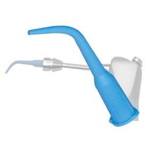 Blue-Flo Plastic Tips 100/Pk. 23ga soft plastic tip. Autoclavable. Universal