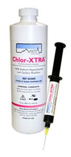 Chlor-XTRA Sodium Hypochlorite (no more than 6%) with surface modifiers