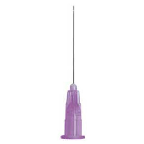 Vista-Probe Irrigating Tips 30 ga Purple 20/Cup. Bendable 1' needle tip