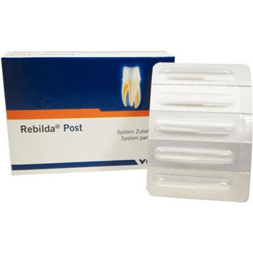 Rebilda Post Refill - size 1.0 mm, White 5/Pk. Fiber reinforced composite