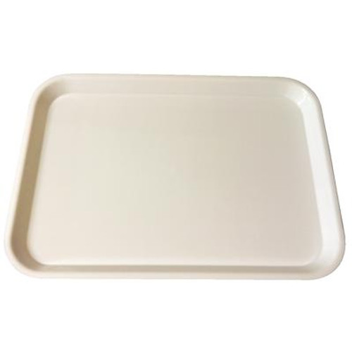 B-Lok Set-up Tray Flat Size B (Ritter) - White, Plastic 13-3/8' x 9-5/8' x 7/8'