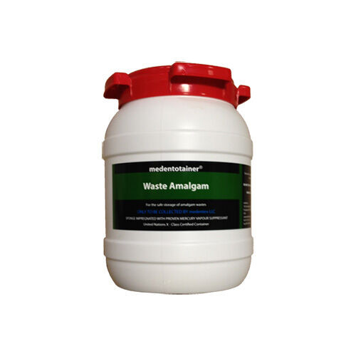 Medentotainer Small Waste Amalgam, 1.5 Gallon