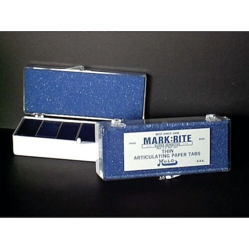 Holg Mark:Rite Articulating Paper Thin, Ã‚Â¾" x 4", Blue, 12/Box