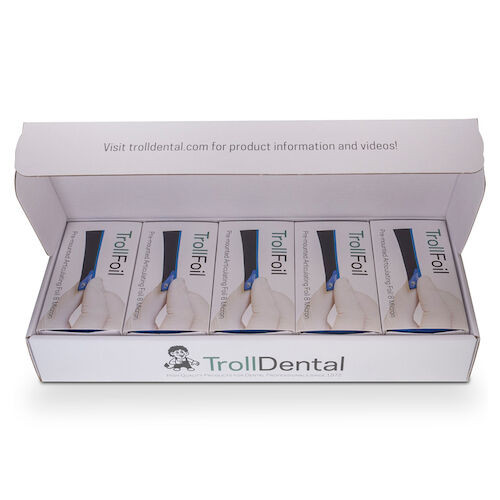 TrollDental TrollFoil TrollFoil, 500/Pkg., Blue