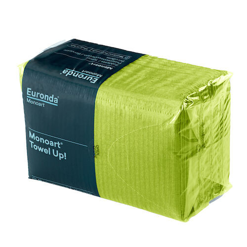 Monoart Towel Up! Lime, 500/Case