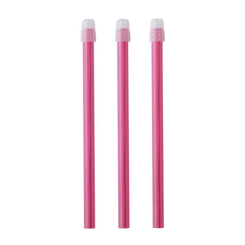 Monoart Saliva Ejectors and Adapter EM15, Pink, 100/Packg.