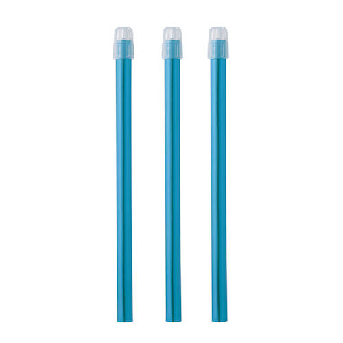 Monoart Saliva Ejectors and Adapter EM15, Blue Lagoon, 100/Packg