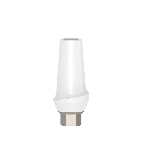 Esthetic Zirconium Abutment Titanium Base Straight, 1 mm x 10 mm