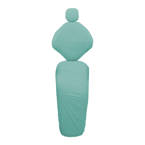 Monoart Dentist Chair Cover Kit Green Covers, 25/Box