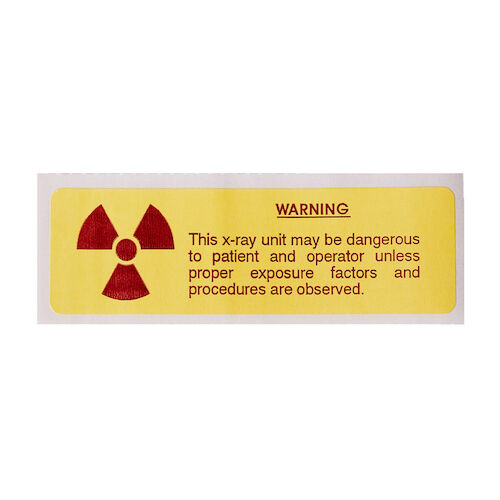 Infection ControlRadiation Caution Labels Radiation Caution Labels, 1.5" x 4", 5/Pkg.