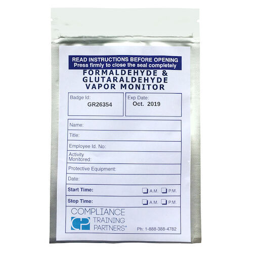 Infection ControlFormaldehyde and Glutaraldehyde Vapor Monitor Formaldehyde and Glutaraldehyde Vapor Monitor