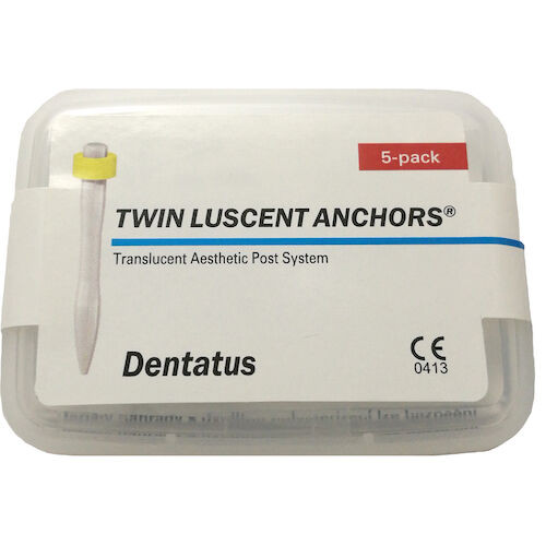 Luscent and Twin Luscent Anchors Twin Anchor Refill, Medium, 5/Pkg.
