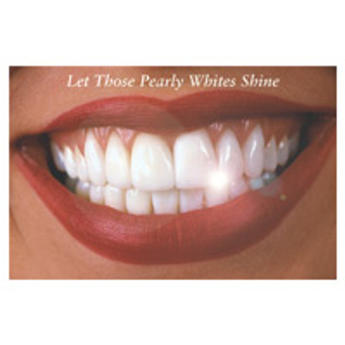 Let Those Pearly Whites Shine Postcard Smile w/Teeth Postcard, 250/Pkg., RC5190