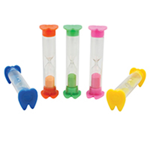 Timers 3 Minute, Tooth Shaped Timers, 50/Pkg., S6343