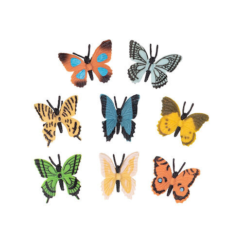 Toys Assorted Butterfly Figures, 1.5", S8649, 36/Pkg