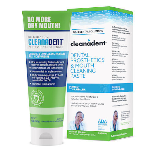Cleanadent Denture & Gum Cleansing Paste Cleanadent Denture & Gum Cleansing Paste, 4 oz.