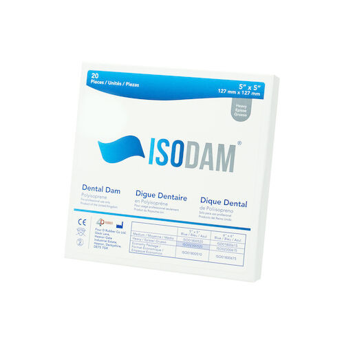 Isodam 5" x 5", Heavy, 20/Box