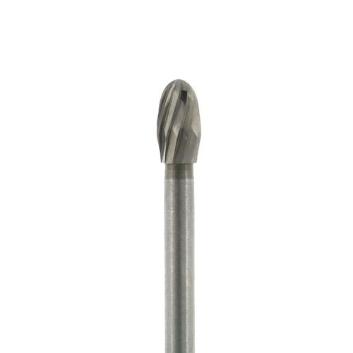 OF Series Safe End Esthetic Finishing Bur 1, Egg, 12-Blade, 5/Pkg.