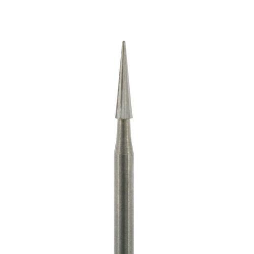 Infection ControlEF Series Safe End Esthetic Finishing Bur 6, Taper Pointed, 10-Blade, 5/Pkg.