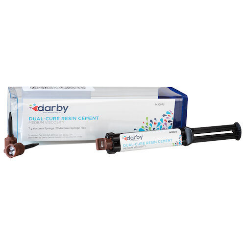 Infection ControlDual-Cure Resin Cement Syringe Kit, Bleach White, 1