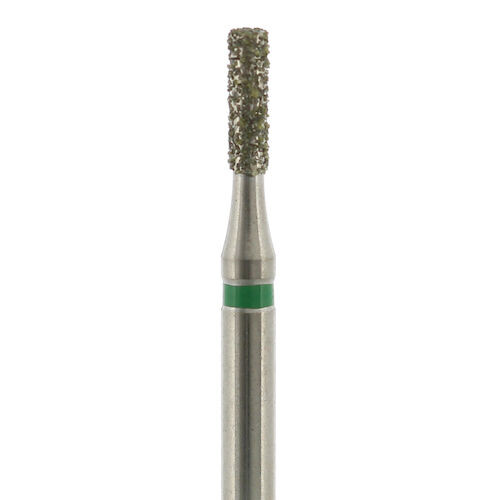 Cylinder, Single-Use Diamonds Cylinder Flat End, 835-012C, Coarse, 25/Pkg.