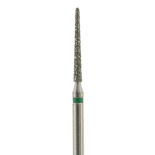 Infection ControlTapered Round End, Single-Use Diamonds 850-012C, Coarse, 25/Pkg.