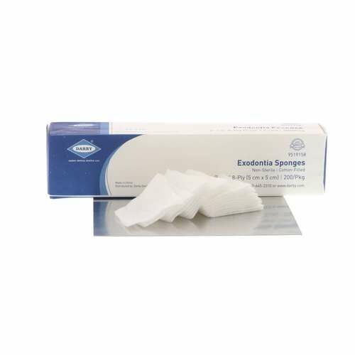 Exodontia Sponges 2" x 2", Non-Sterile, 5000/Pkg.