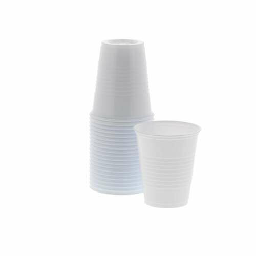 Plastic Cups White, 5 oz., 1000/Pkg.